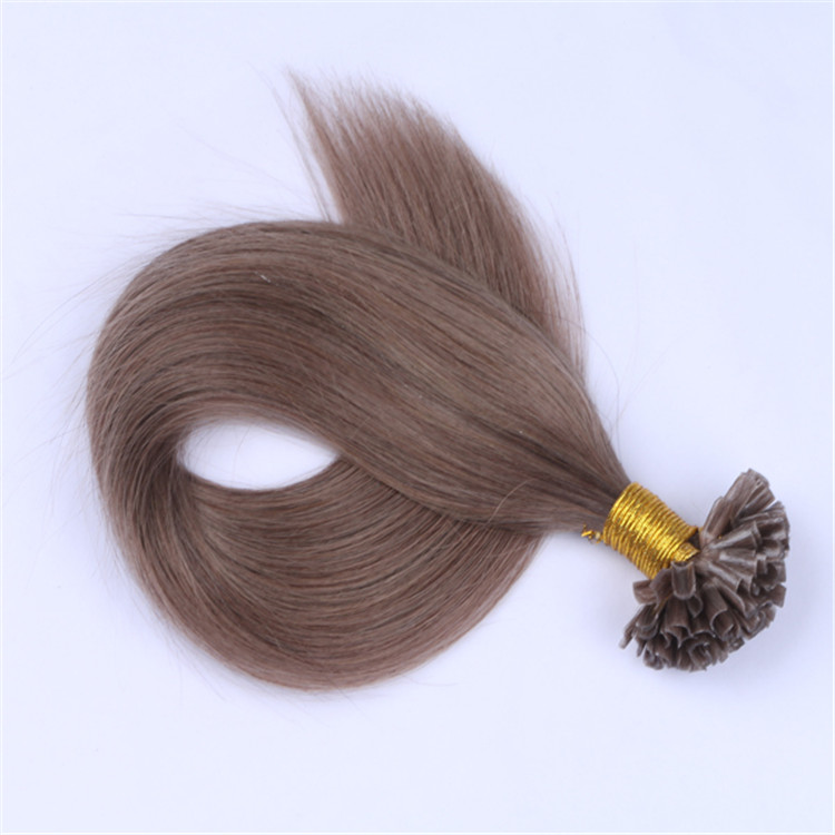 wholesale customized double drawn u tip hair extension manufacturers QM056
